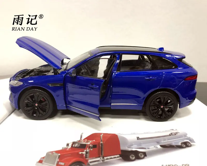 WELLY 1/24 масштаб Британия Ягуар F-Pace SUV литая модель металлическая модель автомобиля игрушка для подарка/детей/коллекции