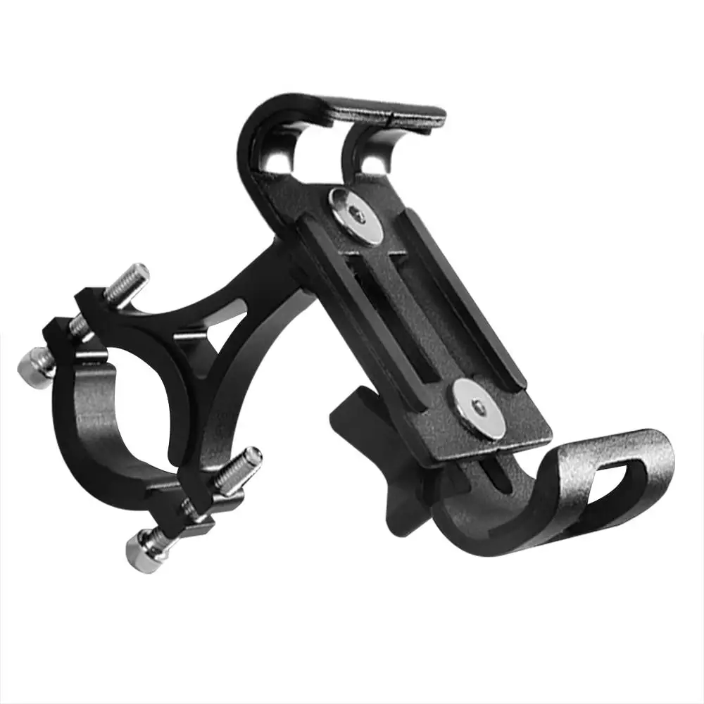 

Aluminum Motorcycle Holder 360 Degree Rotatable Handlebar Bicycle Mount For 3.5-6.5" Mobile GPS Phone Stand iPhone X/8 Huawei