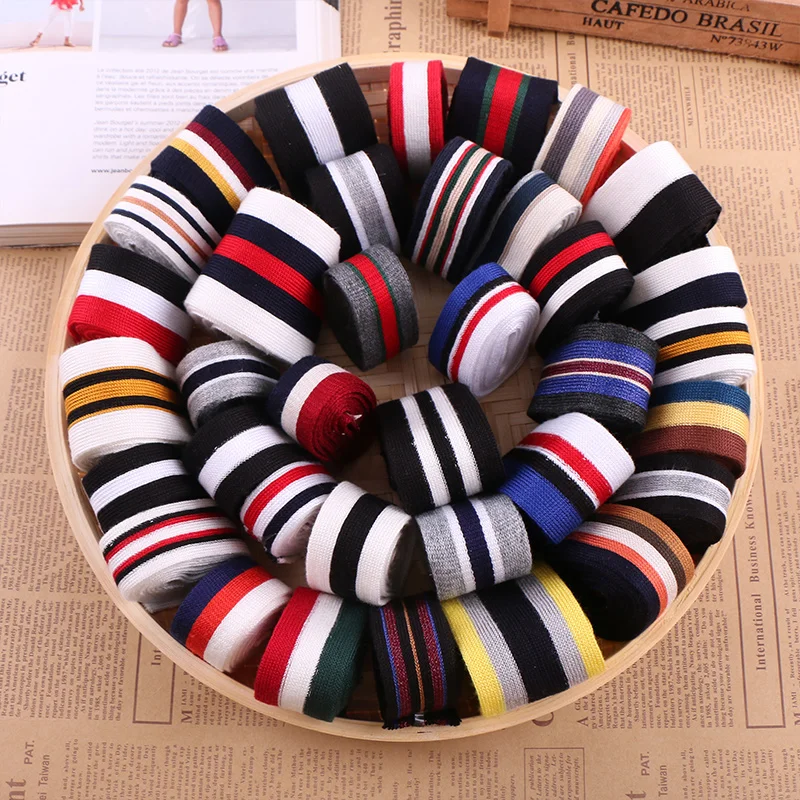 

Fitas Para Artesanato Ribbon Clothing Decorative Lace Accessories Trousers Side Wide Striped Can't Afford To The Ball Fabrics