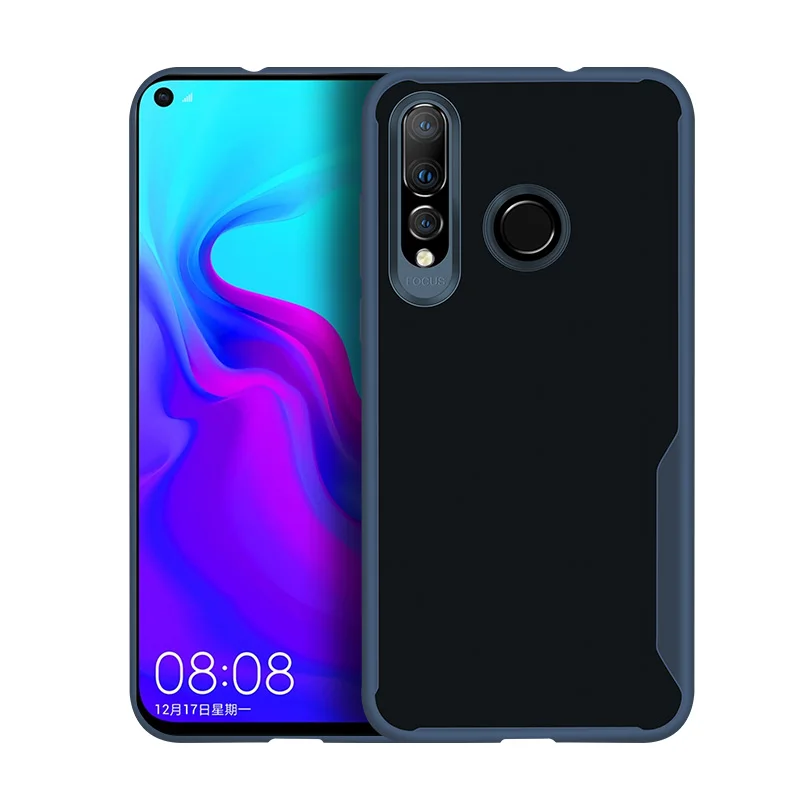 KHW2080L_1_JONSNOW Soft Case for Huawei Nova 4 Transparent Anti-knock Protect Cases Soft Glue All-inclusive Back Cover