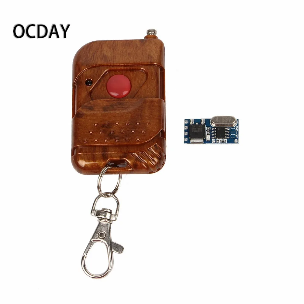 

Mos Micro Remote Control Switch DC3.5-12V Receiver Transmitter No Sound Learning