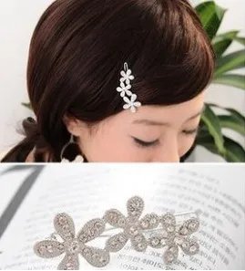 

New Hair Jewelry fashion elegant rhinestone flower hair jewelry for women