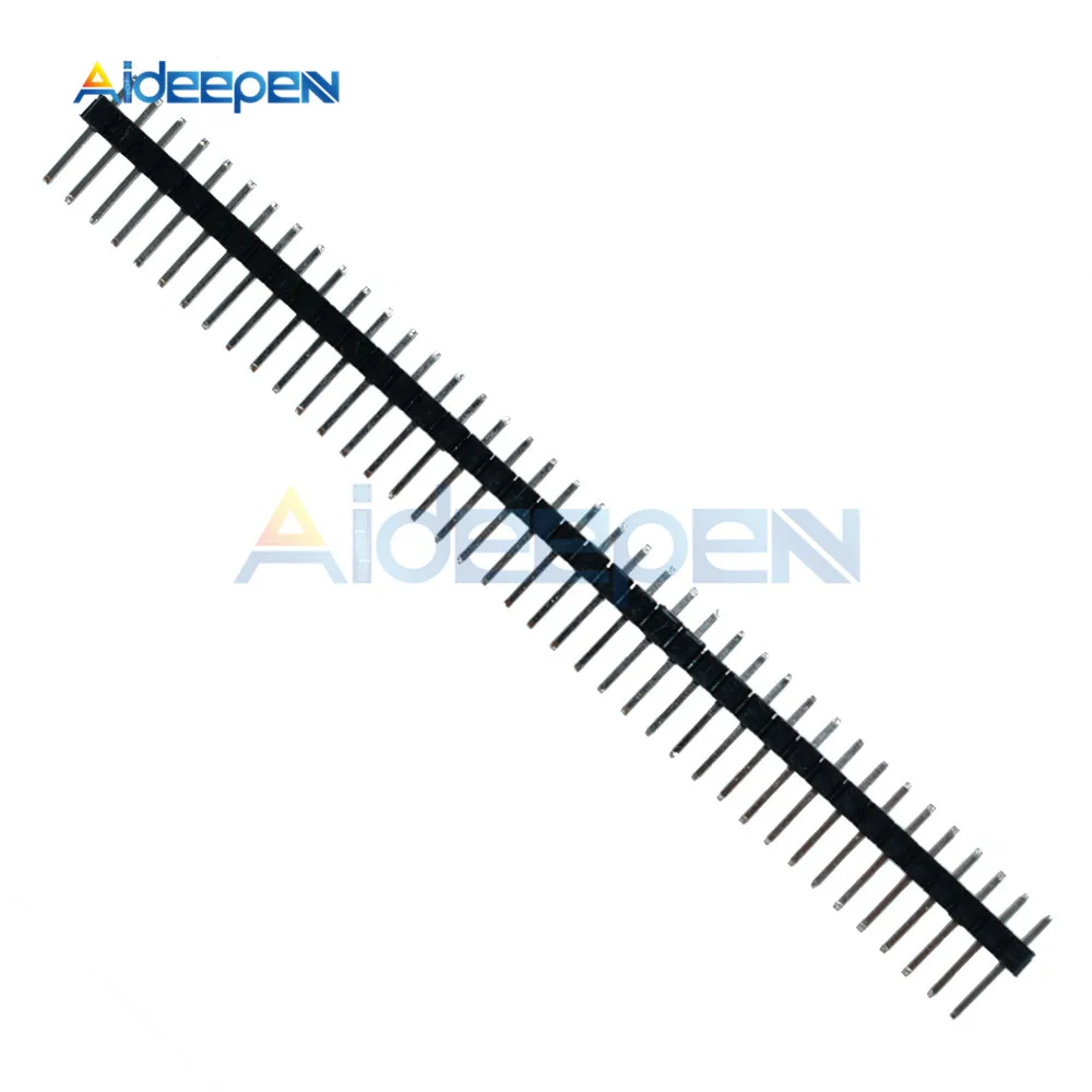 10PCS White 2.54mm 40Pin 1x40P Male Breakable Pin Header Strip Connector Row 10PCS White 2.54mm 40Pin 1x40P Male Breakable Pin Header Strip Connector Row