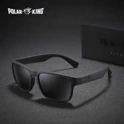 POLARKING бренд поляризационные солнцезащитные очки для женщин для мужчин пластиковые очки de sol модные квадратные вождения