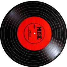 WINLIFE креативные ковры, круглые музыкальные диски, коврики для гостиной/спальни/йоги, Противоскользящие коврики, декоративные напольные ковры