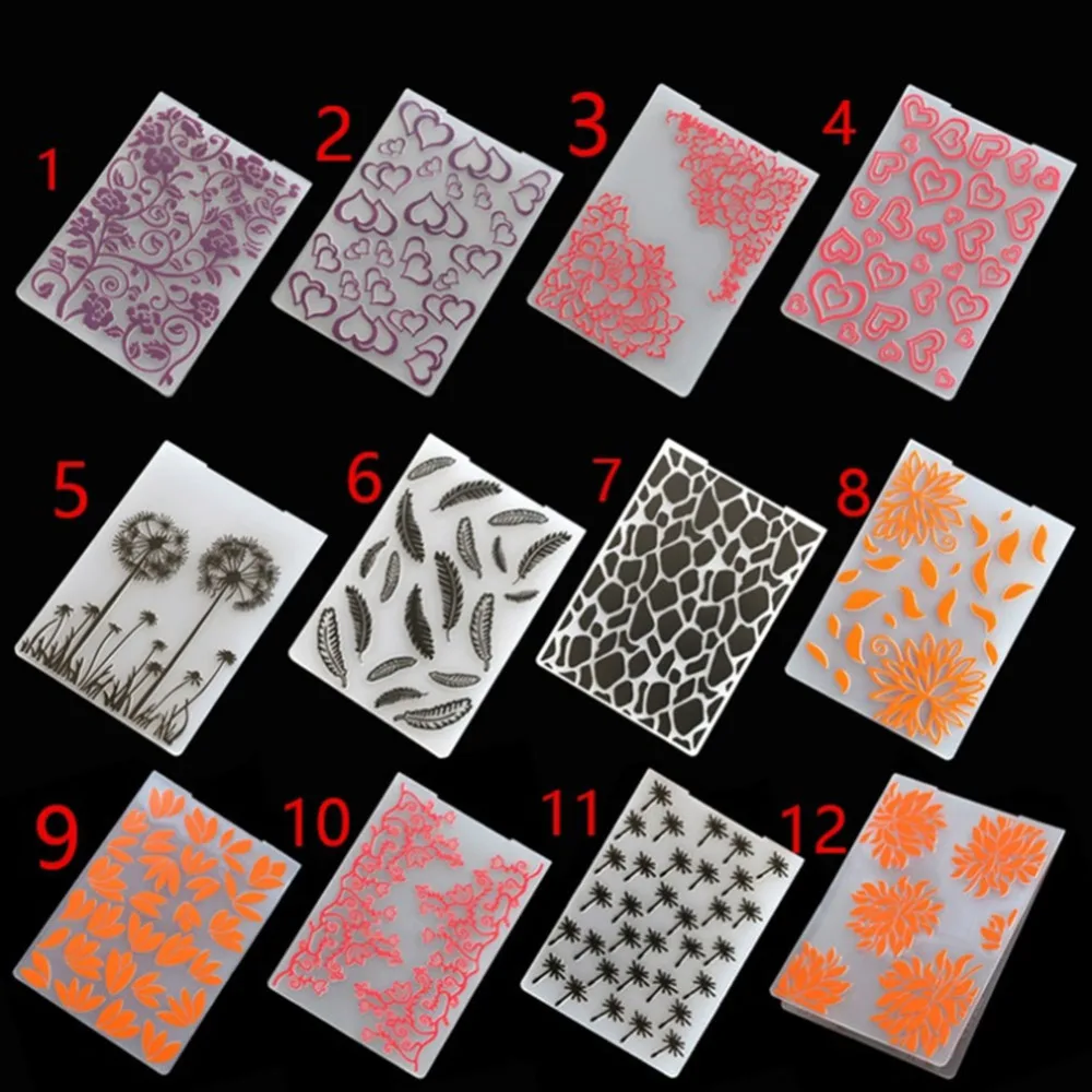 

2017 New Arrival Greeting Embossing folder Card Scrapbooking Die 3D DIY Scrapbooking Die Photo Invitation Cards Decoration Part5