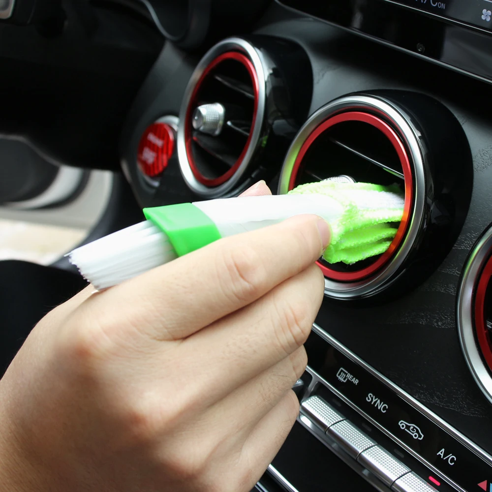

Car Cleaning Detailing Brushes car-styling Keyboard Dust Collector Computer Clean Tools Window Blinds Cleaner Auto Accessories