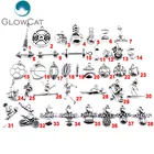<+> GLOWCAT 21861 Старинные Металлические Спортивные Подвески Изготовление Ювелирных Изделий DIY Бокс ★