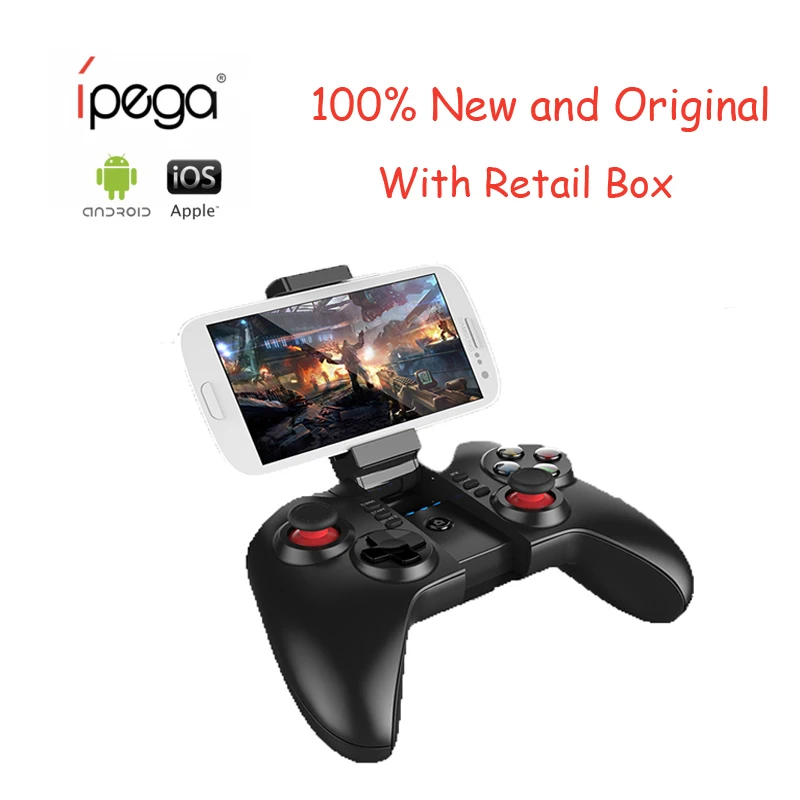Ipega PG-9068 Nirkabel Bluetooth Pengontrol Permainan Gamepad Joystick Mendukung Android 3.2 & I OS 4.3 Di Atas Sistem/Buah Games -Internasional