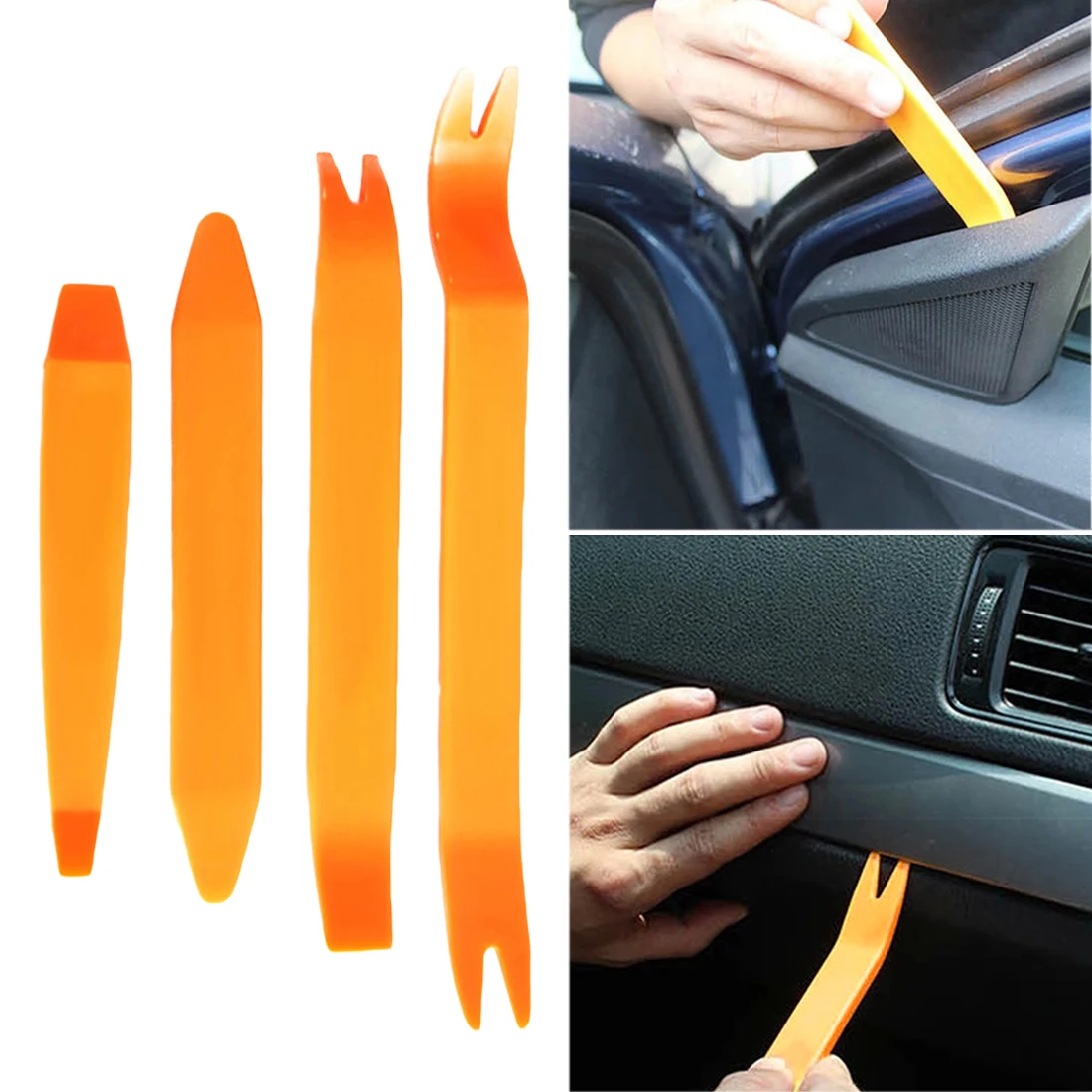 

4Pcs Pry Installer Removal Trim Audio Car Radio Door Panel Cockpit Tools Oto Teypleri For Car Accessories