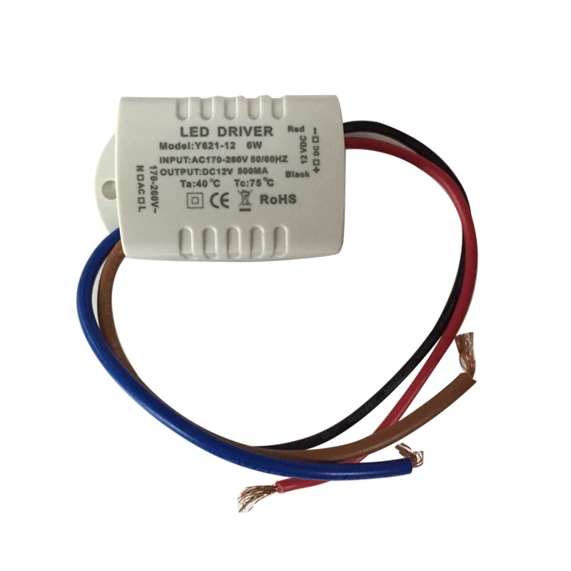 2020 led driver transformer 50w 30w 18w 12w 6w dc 12V output 1A Power Adapter Power supply for led lamp led strip downlight