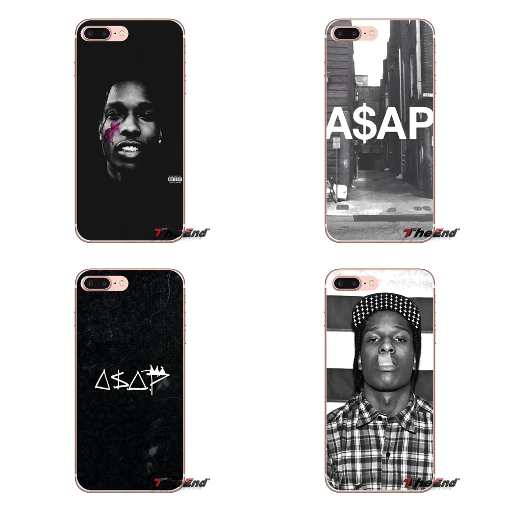 

For Apple iPhone X 4 4S 5 5S SE 5C 6 6S 7 8 Plus 6sPlus 6Plus 7plus 8plus Asap Rocky Mob Lords Never Worry Soft Transparent Case