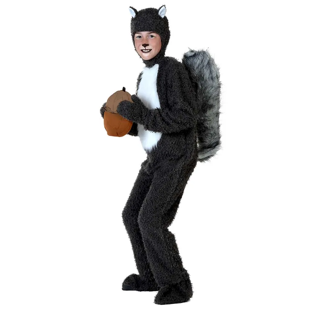 Squirrel Costume For Kids Children Christmas Party Jumpsuit
