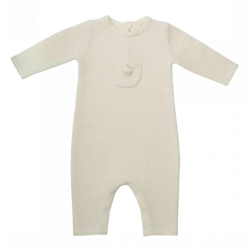 Bebé niña ropa de invierno recién nacido monos Bebe Chaquetas de punto Vintage Floral niño traje de mono de bebé niños pequeños algodón 2019