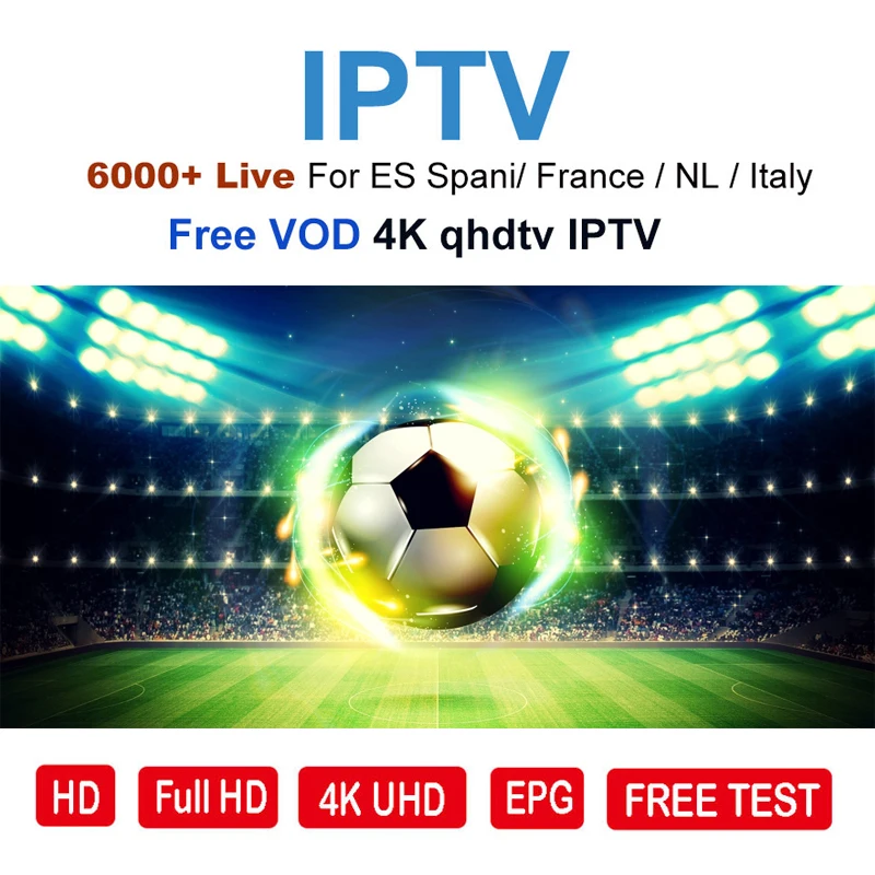 

IPTV Subscription French Portugal Arabic Nordic for iptv M3U Android tv box iptv 6000 live Full HD 4K free test channel