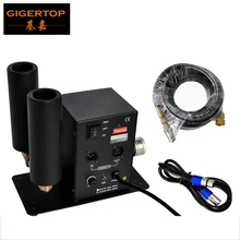Китай TIPTOP DMX CO2 струйная машина для ночного клуба CO2 струйная криогенная установка эффектов Одиночная трубка+ 6 М шланг переключаемый специальный эффект туман криогенный