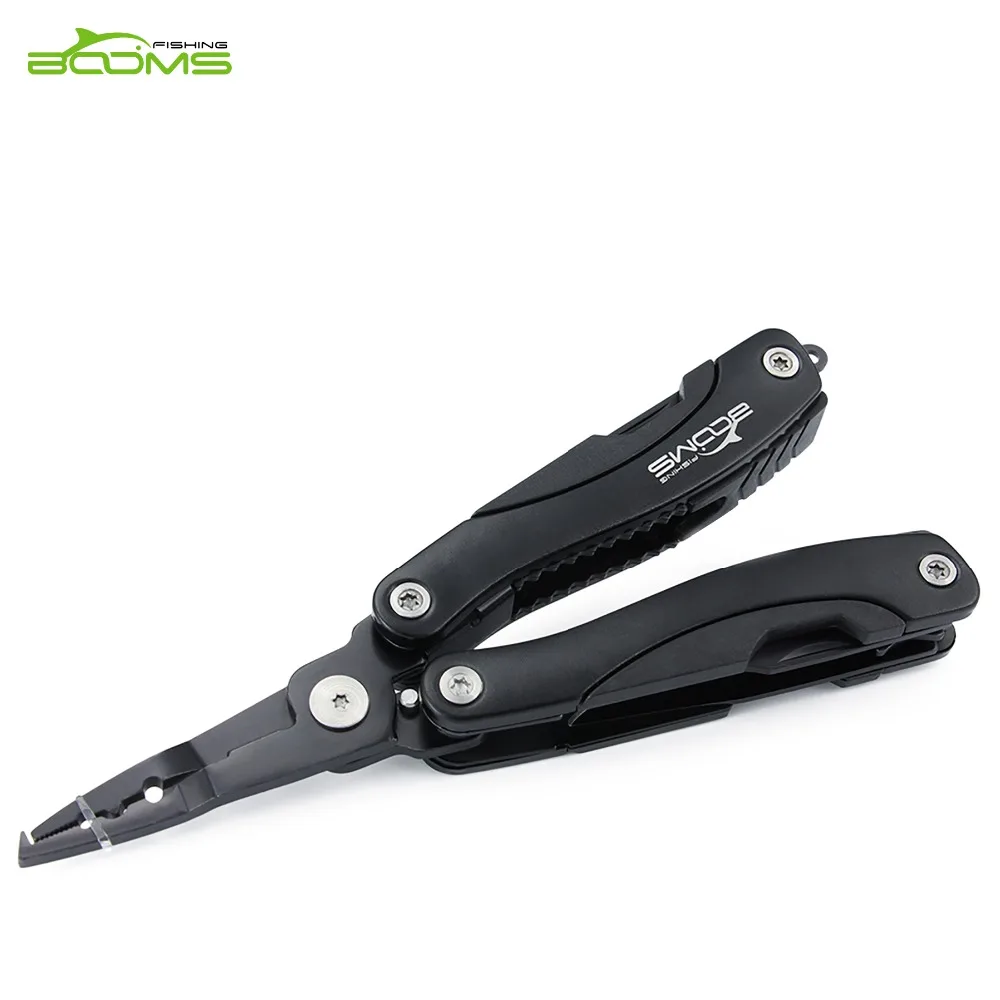 

Booms Fishing M1 Fishing Pliers 13-in-1 Multi-Tool Stainless Steel with Nylon Sheath