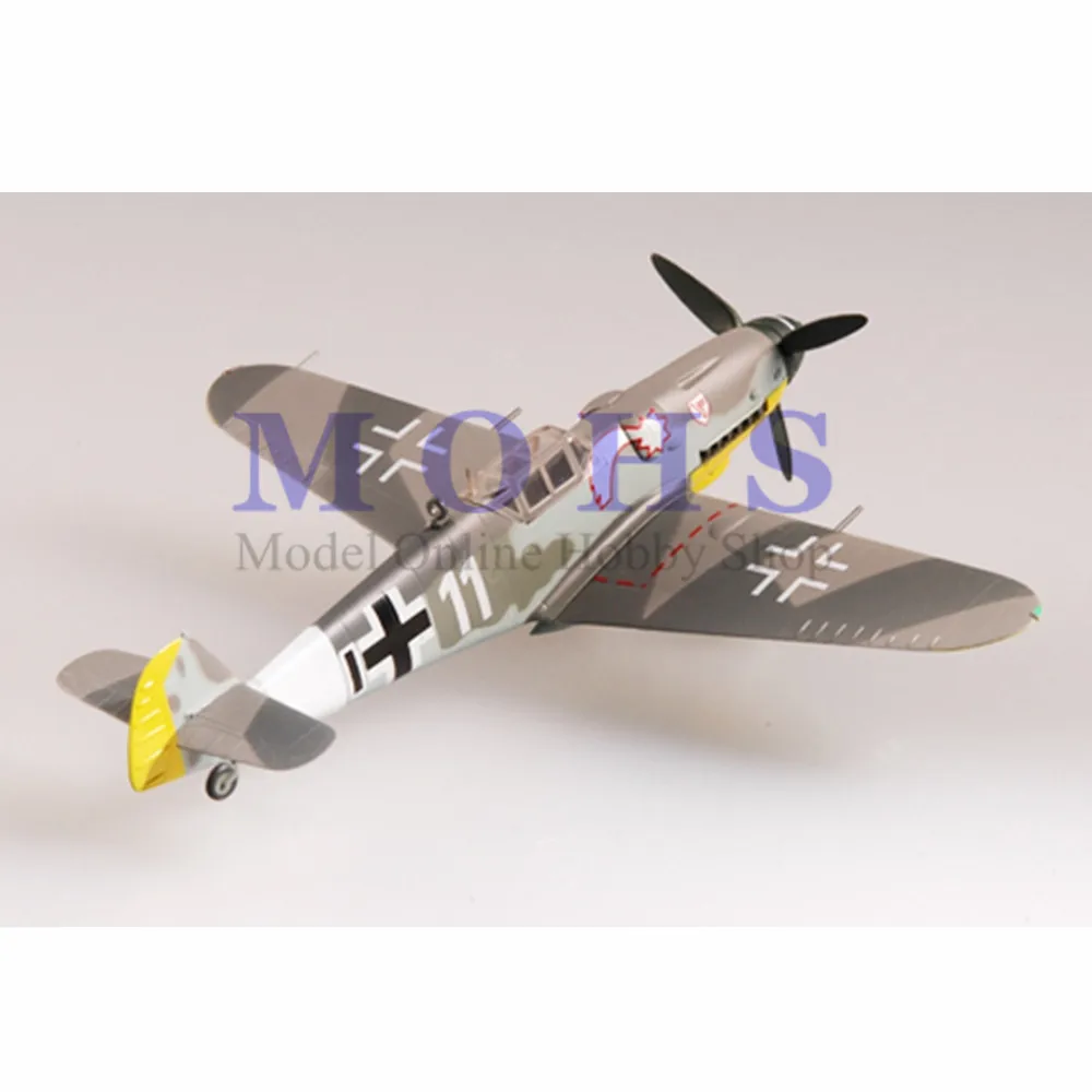 

EASY MODEL 37256 1/72 Assembled Model Scale Finished Model Scale Airplane Scale WW II Warbird BF109 BF-109G-6 VII. /JG3 Germany