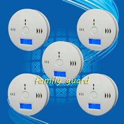 

Free Shipping!5 pieces/lot Carbon Monoxide Gas Sensor CO Detector built-in buzzer Alarm With LCD Display CO Home Security Gas