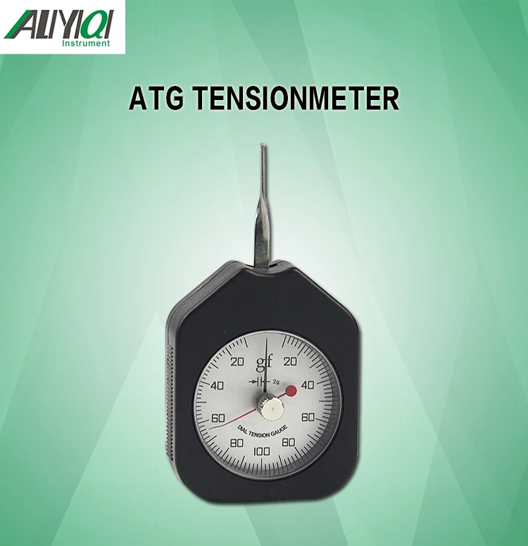 50 г датчик контроля натяжения с циферблатом tensionmeter двойные Указатели(ATG-50-2) Круглый наконечник tensiometro