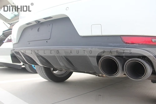 Macan 14-17 year carbon fiber rear diffuser 3_