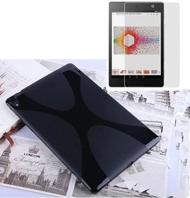 Ультра силиконовый антискользящий X Line Мягкий Силиконовый Резиновый ТПУ гелевый Чехол чехол для Google Nexus 9 nexus9 8," планшет - Цвет: Add 1film