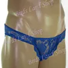 Mens Lace Sexy Underwear G2929 Rose Flower Lace Low Rise pouch Tanga Royal 2