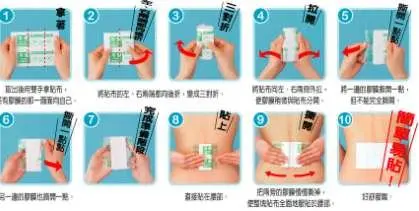 “ Muscular e Joi Frio Xiaozhongzhitong Gesso/dor Salonsip Cool
