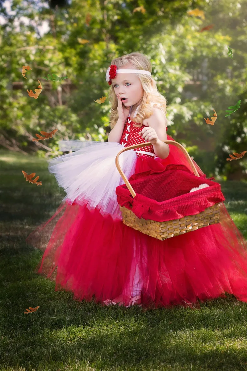 Дизайн, Рождественская Красная Шапочка на Хэллоуин, юбка с кроликом для девочек, летнее платье принцессы для девочек, Маскарадные костюмы