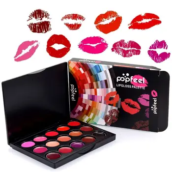 

New Matte Lipstick Palette Lip Stick Cream Waterproof Nude Batom Moisturizer Rouge Maquiagem Red Rose Beauty Makeup Set