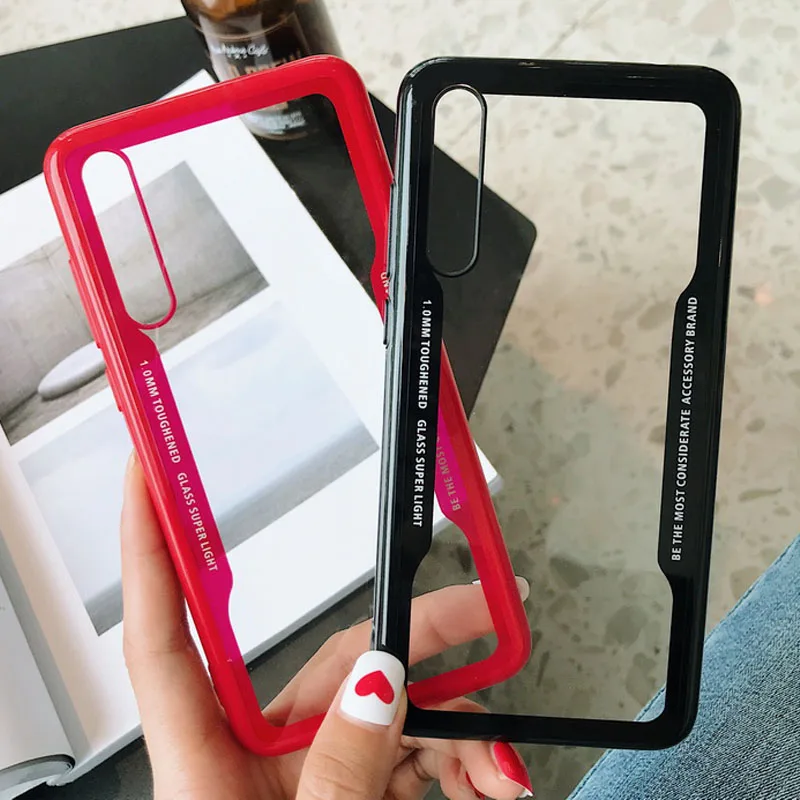 Для Huawei Y9 2018 чехол TPFIX TPU акриловый прозрачный для P20 Pro Lite Mate 10 9 Nova 3e Honor 7A 7C Enjoy 8 8E |