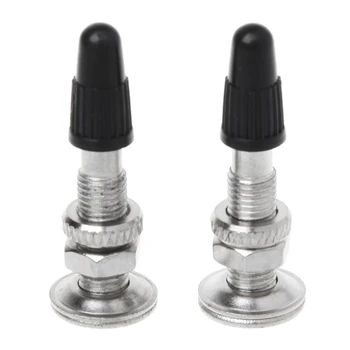 

2Pcs/Set 31mm Bicycle Presta Valve Ultralight Tire Zinc Alloy MTB Mountain Road Bike Hot Sale