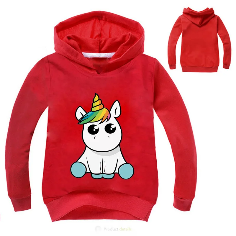  Unicorn Hoodies Kids Sweatshirts Fashion Kids Sweatshirts Clothes Baby Toddler Girls Coat Kids Clot