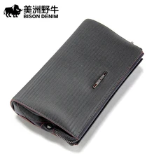 European And American Fashion Men Genuine Leather High Quality Famous Brand Clutch Bag High Quality Mens