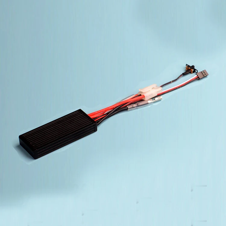 

1PC Bidirectional Brushed ESC 2S-3S Waterproof 50A ESC 5V/2A Forward/Backward Speed Controller for RC Boat 380 385 540 550 Motor