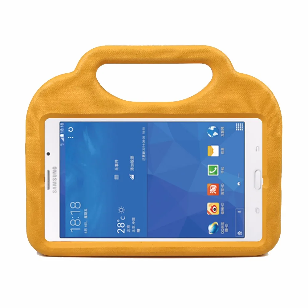 Детский ударопрочный чехол EVA для Samsung Galaxy Tab 3 4 7 0 P3200 T210 T230 T235 T110 T116 3D подставка