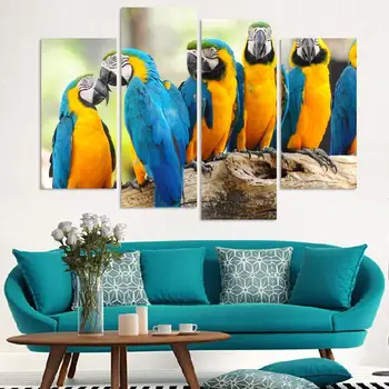 

4PCS/SET Flying Bird Canvas Painting Poster, Wall Pictures For Home Decoration, no frame Wholesale