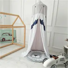 Детская кровать балдахин покрывало сетка-занавеска от насекомых постельные принадлежности купольная палатка декор комнаты для маленьких мальчиков принт москитная сетка для кроватки сетка