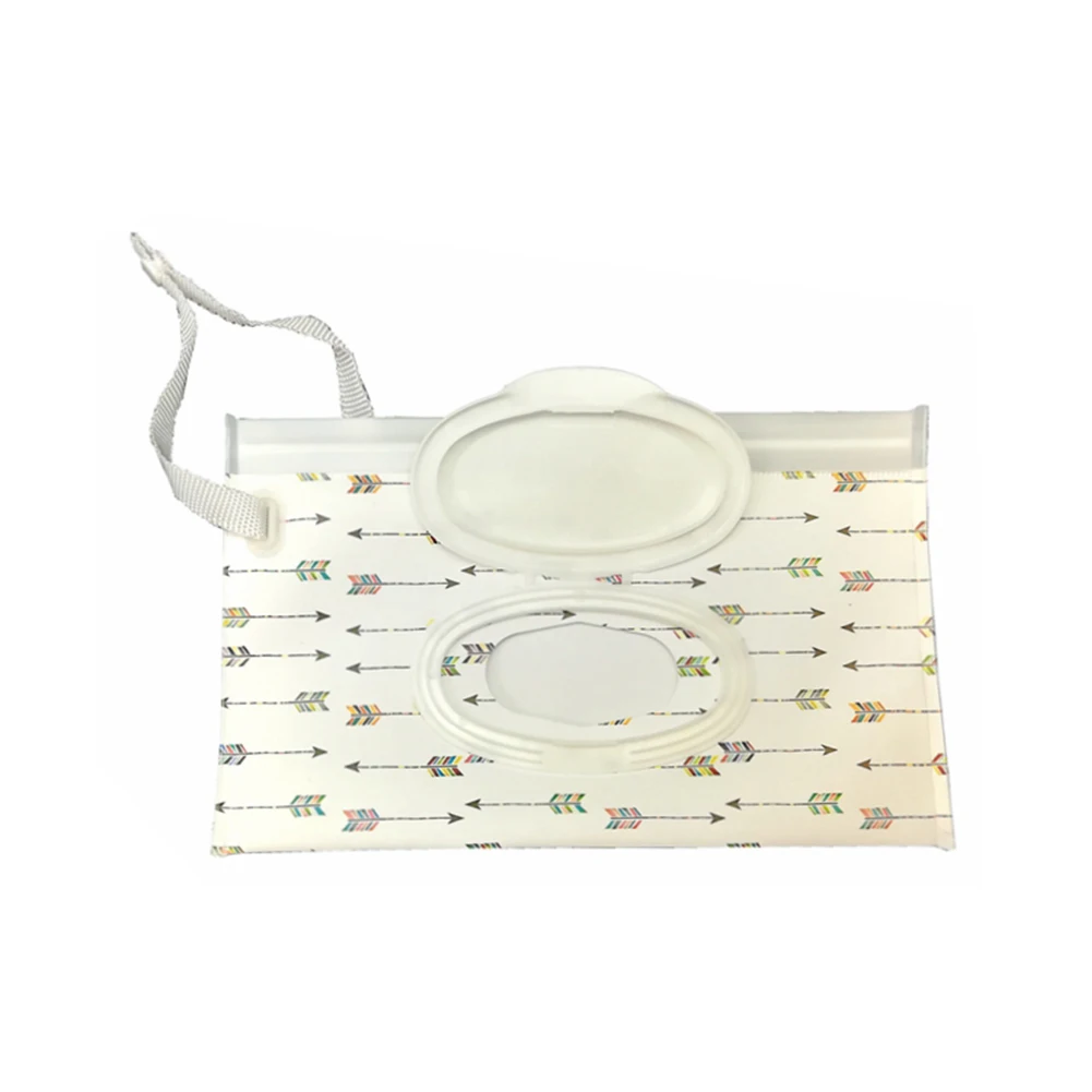 

Carrying Case Outdoor Clutch Reusable Refillable Travel Pouch Eco-friendly Portable Paper Wet Wipe Bag Clean Towel Container