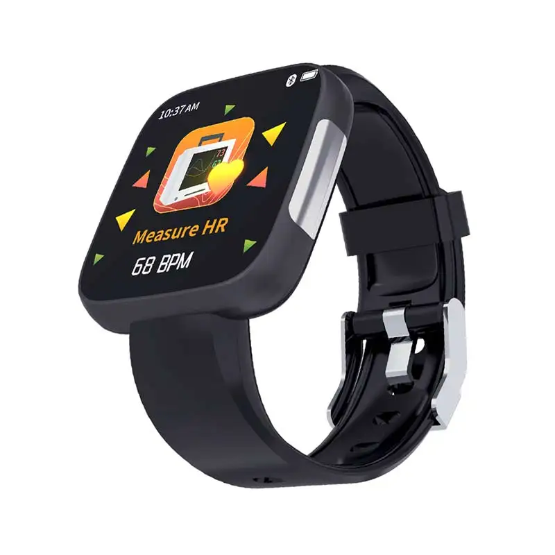 Toleda T5 ECG smart watch with heart rate blood pressure blood oxygen fitness sleep monitor