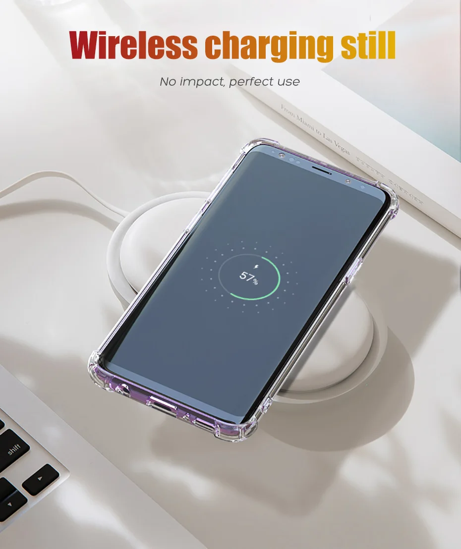 CAPAME Soft Case For Samsung Galaxy S8 S9 Plus Note 8 9 Shockproof Silicone Case For Samsung S9 Case S6 S7 Edge Phone Cases S8 (9)