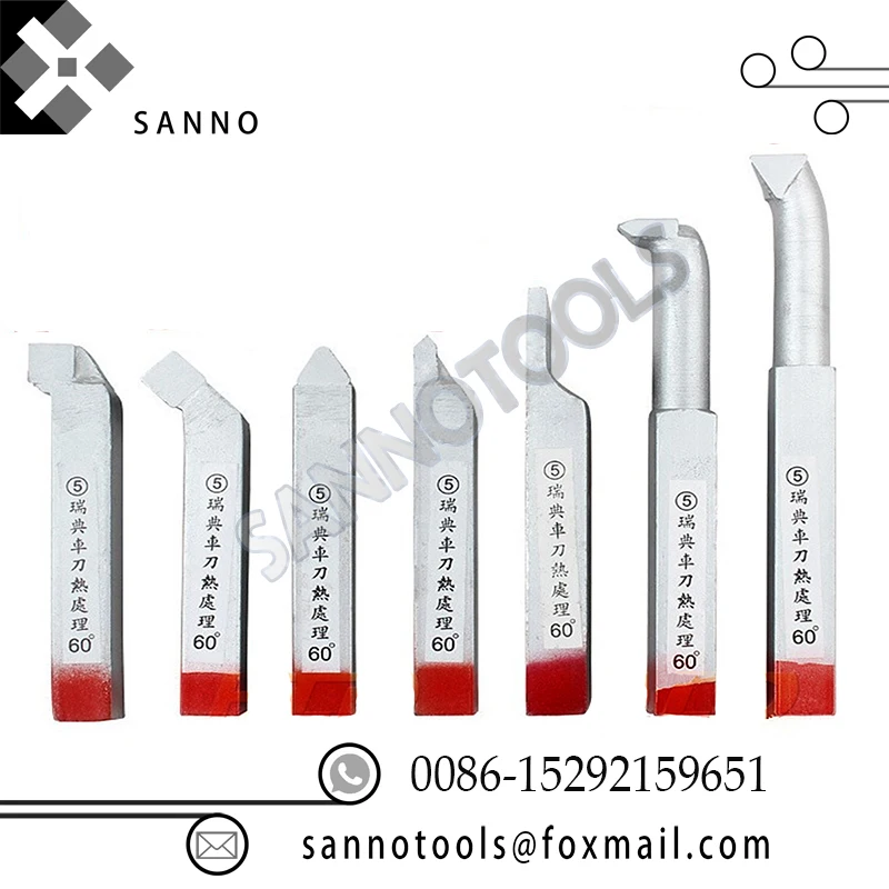 Tungsten steel welding turning cutter, lathe machine tool bits various of Irregular tipped tool bit 12 X 12 shank cutting tools (2)