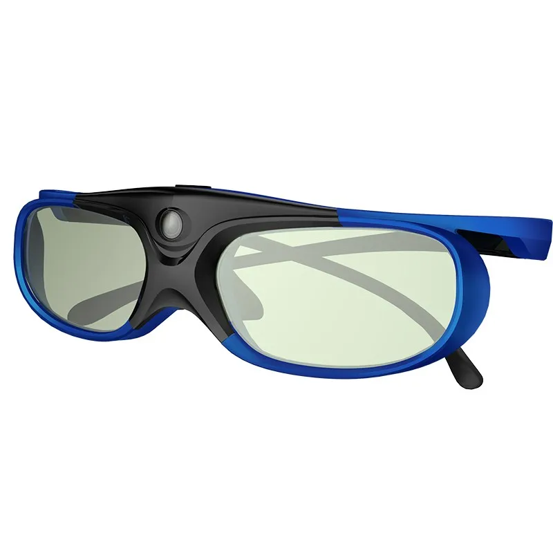 BLUE Активный затвор аккумуляторная 3D очки 1 шт. для Xgimi Z3/Z4/H1 гайки G1/P2 BenQ acer и все DLP соединение проектор - Цвет: BLUE