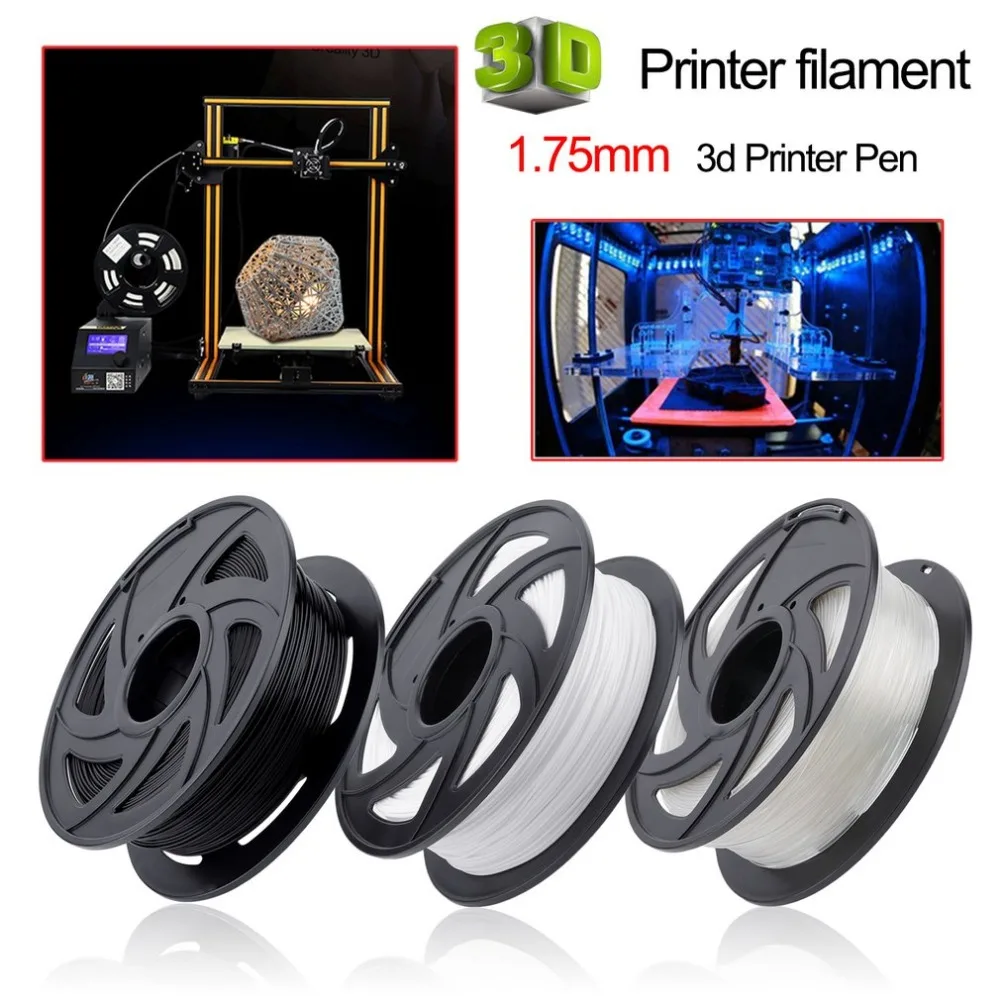 Ла 3D-принтеры нити 1,75 мм 1 кг 3d Пластик нити 1,75 материалы для 3d-печати расходные материалы для 3D-принтеры ручки с филаментом герметично