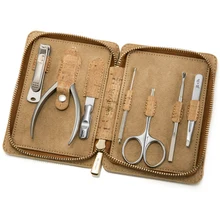 Mr Green 7 шт. набор для ухода за ногтями ножницы для кутикулы толкатель изогнутая головка пилочка для ногтей Очиститель ушей Ножницы для ногтей пинцет для носа волосы Scis