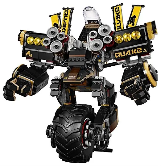 

Lepin 06069 1346 Pcs Cole's Quake Mech Ninjago Series Jay Kai A Gang's Unicycle Lepin Building Blocks Toys 70632