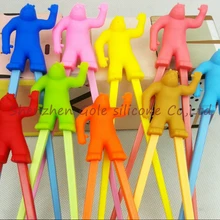 500 пар/лот Детские интеллектуальные учебные палочки для еды Детские Обучающие палочки для еды раннее образование Посуда