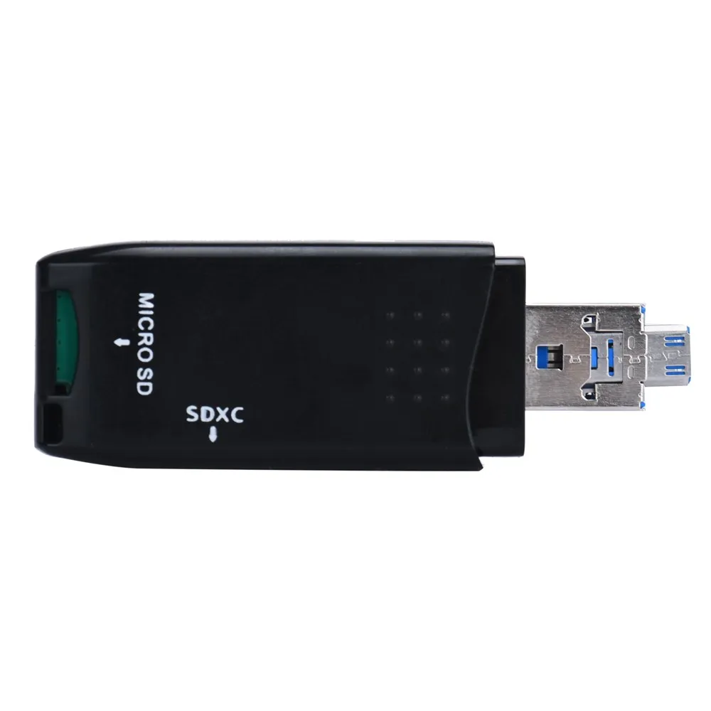 Горячая мини 5 Гбит/с супер скорость USB 3,0+ OTG Micro SD/SDXC TF кард-ридер адаптер U диск легко носить с собой очень приятно