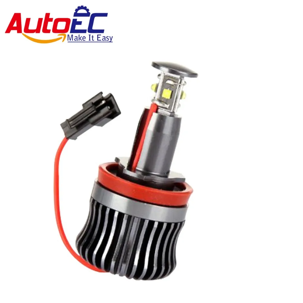 Autoec 1 комплект H8 35 Вт Canbus LED Ангельские глазки для BMW E92 E93 E70 E82 E87 M3 фар DC12V# ln03