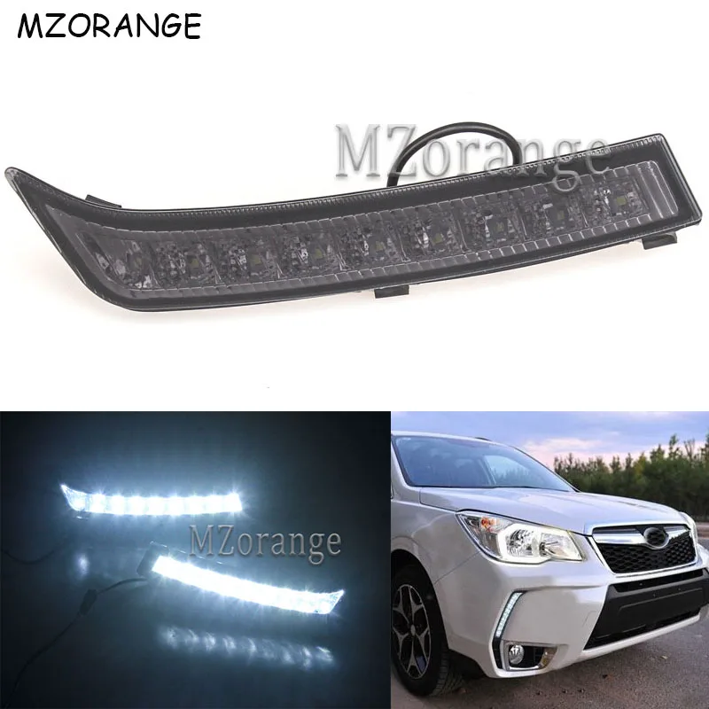 

LED Daytime Running Light For Subaru Forester 2013 2014 2015 2016 DRL Daylight Cover Fog Lamp Car-styling Waterproof Day Light